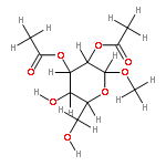 2,3-Di-Ac-Methyl beta-D-glucopyranoside