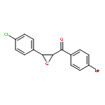 Methanone, (4-bromophenyl)[3-(4-chlorophenyl)oxiranyl]-