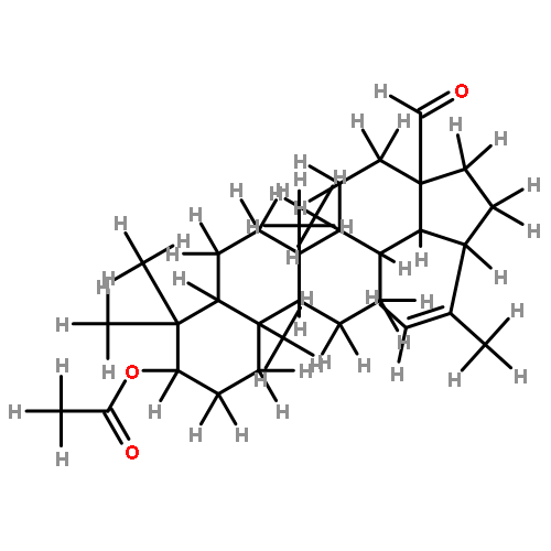 3-Acetoxy-28-oxo-lup-20(29)-en,   Betulinaldehyd-acetat