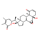 Ergosta-2,24-dien-26-oicacid, 6,7-epoxy-5,17,22-trihydroxy-1-oxo-, d-lactone, (5a,6a,7a,22R)-