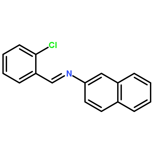 2-Naphthalenamine, N-[(2-chlorophenyl)methylene]-