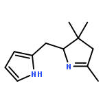 1H-Pyrrole, 2-[(3,4-dihydro-3,3,5-trimethyl-2H-pyrrol-2-yl)methyl]-