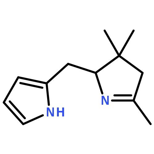 1H-Pyrrole, 2-[(3,4-dihydro-3,3,5-trimethyl-2H-pyrrol-2-yl)methyl]-