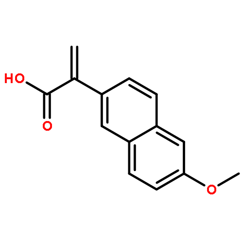 6-methoxy-α-methylene-2-naphthaleneacetic acid