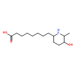 2-Piperidineoctanoicacid, 5-hydroxy-6-methyl-, (2R,5S,6S)-