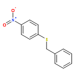 Benzene,1-nitro-4-[(phenylmethyl)thio]-