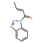 1H-Benzotriazole, 1-[(2E)-1-oxo-2-butenyl]-