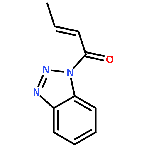 1H-Benzotriazole, 1-[(2E)-1-oxo-2-butenyl]-