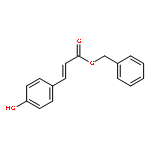 2-Propenoic acid, 3-(4-hydroxyphenyl)-, phenylmethyl ester