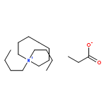 1-Butanaminium, N,N,N-tributyl-, propanoate