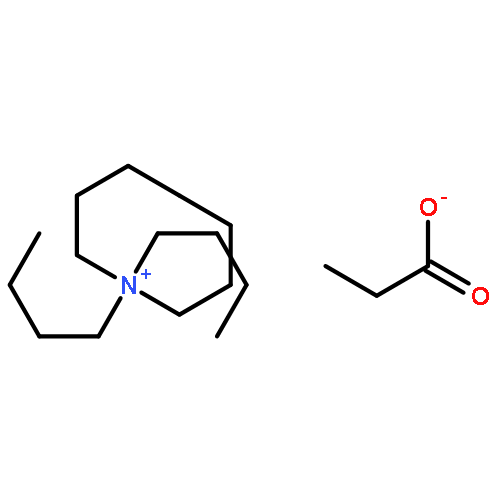 1-Butanaminium, N,N,N-tributyl-, propanoate