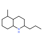 (2S,4aS,5R,8aR)-5-methyl-2-propyldecahydroquinoline