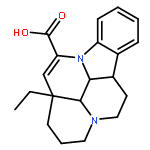 1H-Indolo[3,2,1-de]pyrido[3,2,1-ij][1,5]naphthyridine-12-carboxylicacid, 13a-ethyl-2,3,5,6,13a,13b-hexahydro-, (13aS,13bS)-