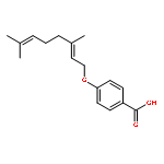 Benzoic acid, 4-[[(2E)-3,7-dimethyl-2,6-octadienyl]oxy]-