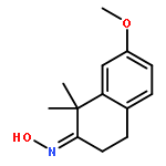 2(1H)-Naphthalenone, 3,4-dihydro-7-methoxy-1,1-dimethyl-, oxime