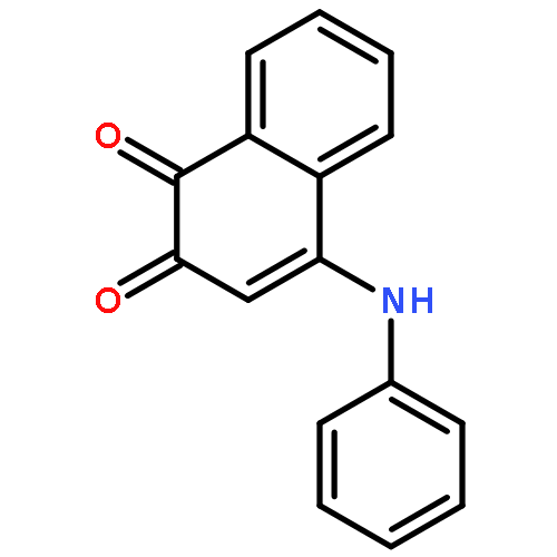 1,2-Naphthalenedione, 4-(phenylamino)-