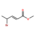 2-Pentenoic acid, 4-bromo-, methyl ester, (2E)-