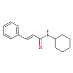 2-Propenamide, N-cyclohexyl-3-phenyl-, (2E)-