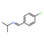 2-Propanamine, N-[(4-chlorophenyl)methylene]-