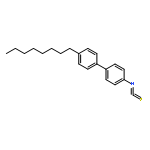 1,1'-Biphenyl, 4-isothiocyanato-4'-octyl-