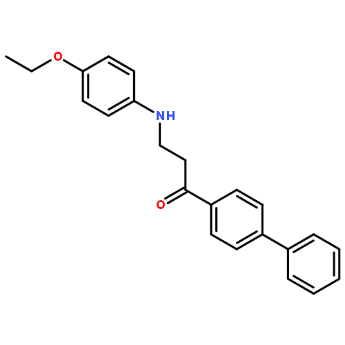 1-([1,1'-Biphenyl]-4-yl)-3-((4-ethoxyphenyl)amino)propan-1-one