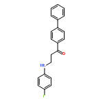 1-([1,1'-Biphenyl]-4-yl)-3-((4-fluorophenyl)amino)propan-1-one