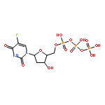 Uridine 5'-(tetrahydrogen triphosphate), 2'-deoxy-5-fluoro-