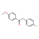 Ethanone, 2-(4-fluorophenyl)-1-(4-methoxyphenyl)-