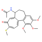 Acetamide,N-[(7S)-5,6,7,9-tetrahydro-1,2,3-trimethoxy-10-(methylthio)-9-oxobenzo[a]heptalen-7-yl]-