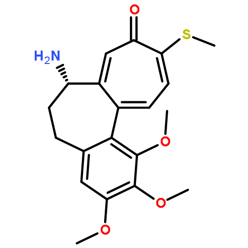 Benzo[a]heptalen-9(5H)-one,7-amino-6,7-dihydro-1,2,3-trimethoxy-10-(methylthio)-, (7S)-