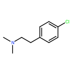 Benzeneethanamine, 4-chloro-N,N-dimethyl-