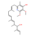 4-Pyridinol,2-[(2E,5E,7E,9R,10R,11E)-10-hydroxy-3,7,9,11-tetramethyl-2,5,7,11-tridecatetraen-1-yl]-5,6-dimethoxy-3-methyl-