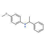 Benzenemethanamine, N-(4-methoxyphenyl)-a-methyl-