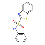 2-Benzothiazolesulfonamide, N-phenyl-