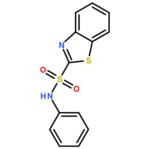 2-Benzothiazolesulfonamide, N-phenyl-