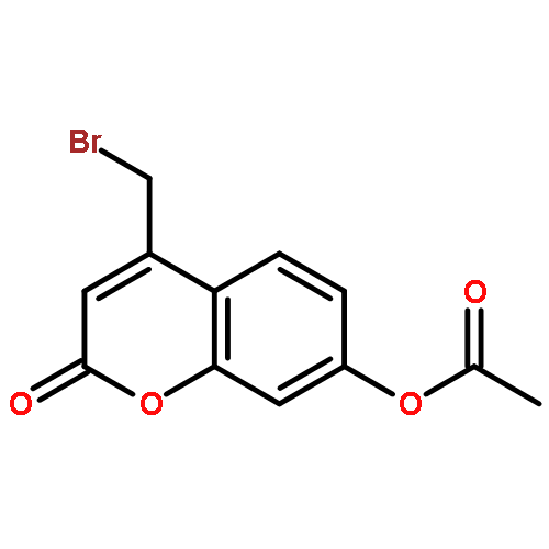 2H-1-Benzopyran-2-one,7-(acetyloxy)-4-(bromomethyl)-