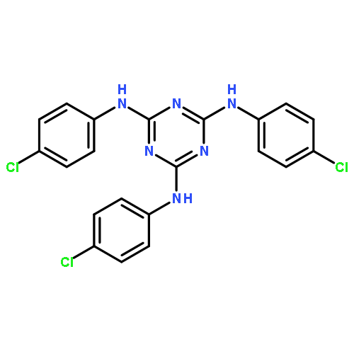 N,N',N''-tris(4-chlorophenyl)-1,3,5-triazine-2,4,6-triamine