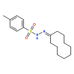 BENZENESULFONIC ACID, 4-METHYL-, CYCLODECYLIDENEHYDRAZIDE