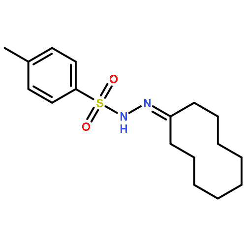 BENZENESULFONIC ACID, 4-METHYL-, CYCLODECYLIDENEHYDRAZIDE