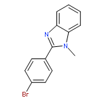 2-(4-Bromophenyl)-1-methyl-1H-benzo[d]imidazole