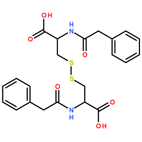 L-Cystine,N,N'-bis(2-phenylacetyl)-