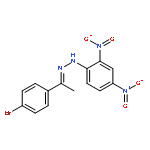 Ethanone,1-(4-bromophenyl)-, 2-(2,4-dinitrophenyl)hydrazone