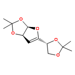 1,2:5,6-di-O-isopropylidene-3-deoxy-α-D-erythro-hex-3-enofuranose