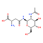 L-Asparagine,N-[2-(acetylamino)-2-deoxy-b-D-glucopyranosyl]-