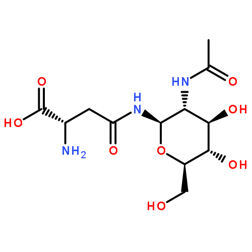 L-Asparagine,N-[2-(acetylamino)-2-deoxy-b-D-glucopyranosyl]-