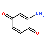 2,5-Cyclohexadiene-1,4-dione, 2-amino-