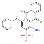 1-amino-4-anilino-9,10-dihydro-9,10-dioxo-2-anthracenesulphonic acid