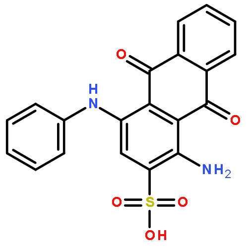 1-amino-4-anilino-9,10-dihydro-9,10-dioxo-2-anthracenesulphonic acid