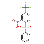 2-nitro-1-(phenylsulfonyl)-4-(trifluoromethyl)benzene