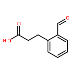 Benzenepropanoic acid,2-formyl-